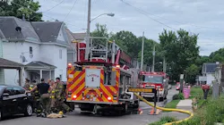 Five seriously injured people, including two children, were rescued from a burning home in Mansfield on Monday that also injured two firefighters. Five seriously injured people, including two children, were rescued from a burning home in Mansfield on Monday that also injured two firefighters.