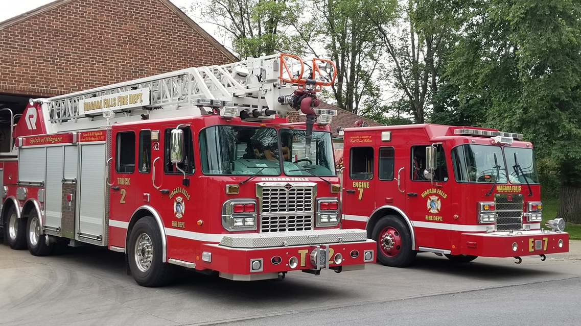 Niagara Fall Fire Dept Apparatus Ny 60c0addf4621a