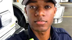 New Haven, CT, firefighter Samod 'Nuke' Rankins.