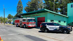 Santa Rosa, CA, firefighters treated a gunshot victim who drove himself to the department's Burbank Avenue station Tuesday. The victim was then taken to the hospital in serious but stable condition.