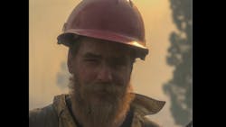 Smokejumper/firefighter Tim Hart, 36, who died Tuesday from injuries suffered battling the Eicks Fire in Hidalgo County, NM, late last month.