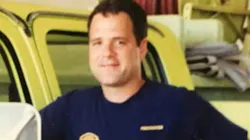 Wichita, KS, firefighter Tim Higgins. Wichita, KS, firefighter Tim Higgins.