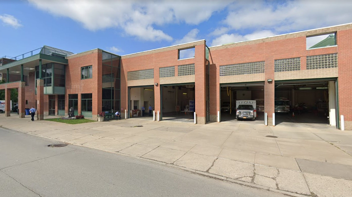 Troy, NY, Fire Department's Central Station.