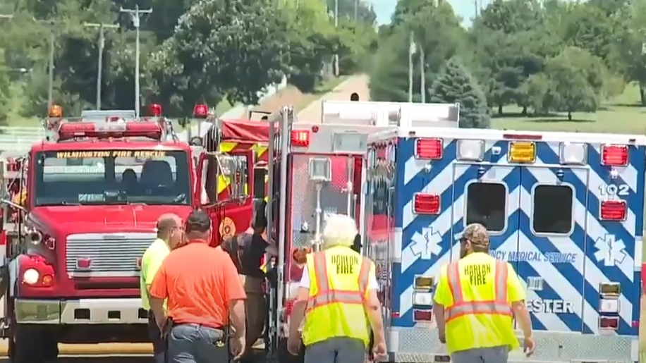 Two workers were injured when a flash fire and explosion erupted while installing a geothermal heating system in a Warren County, OH, home Tuesday.