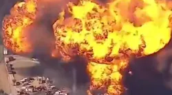 A massive blaze that erupted Monday at the Chemtool plant in Rockton, IL, could burn for days, officials say.