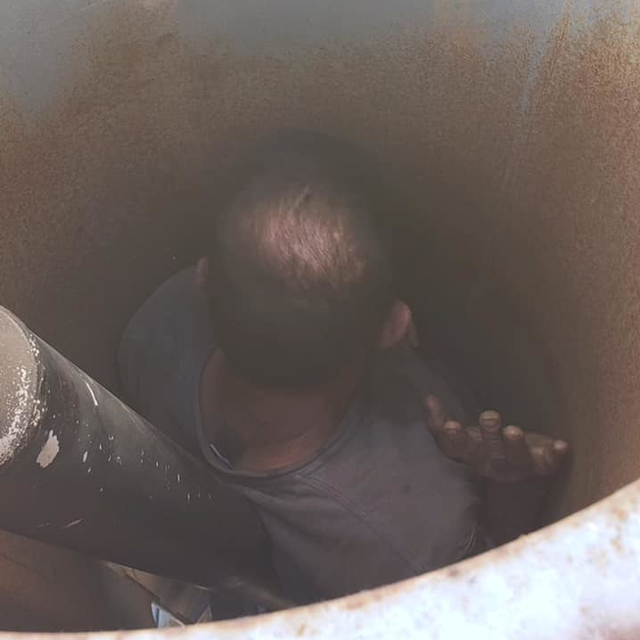 On Tuesday, Sonoma County, CA, Fire District firefighters rescued a man who said he had been trapped inside a giant fan near a Santa Rosa vineyard for two days.