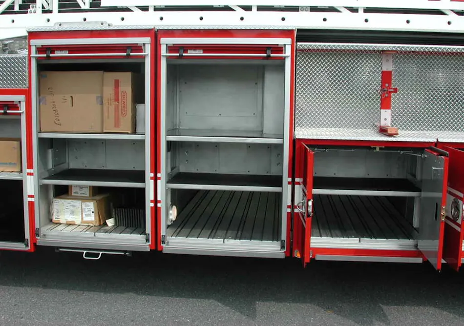 Ladder Body Part Design Considerations for Aerial Ladder Body Compartments | Firehouse