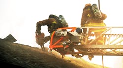 Vertical ventilation on a peaked-roof residential structure is an effective tactic as long as a plan is in place, conditions are conducive and members are trained on it. Vertical ventilation on a peaked-roof residential structure is an effective tactic as long as a plan is in place, conditions are conducive and members are trained on it.