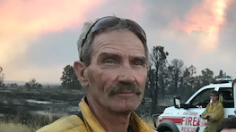 Red Lodge, MT, firefighter Dan Steffensen.