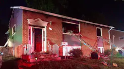 Two Prince George's County, MD, firefighters were injured during a fatal house fire in District Heights late Sunday.