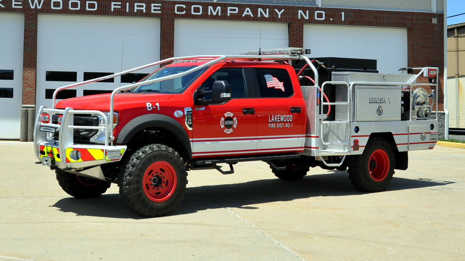 Delivery: Lakewood, NJ, Wildland Engine | Firehouse