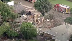 Six people, including three children, were injured in a Plano, TX, home explosion Monday. Six people, including three children, were injured in a Plano, TX, home explosion Monday.