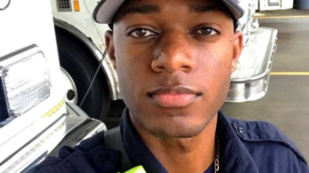 New Haven, CT, Fire Lt. Samod 'Nuke' Rankins.