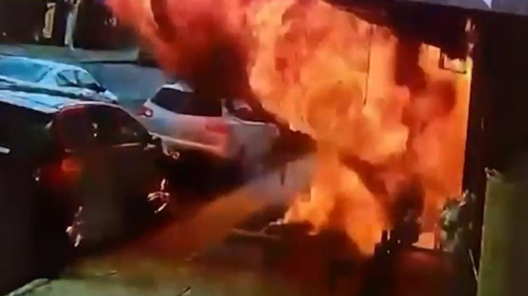 A 57-year-old man suffered second-degree burns when he was caught in a sidewalk grate explosion in Queens last week.