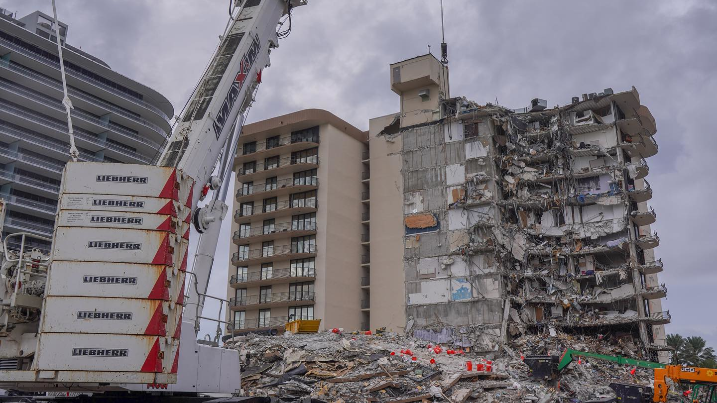 Search efforts resumed Friday at the scene of the collapse of the 12-story condo tower in Surfside, FL.