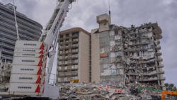 Search efforts resumed Friday at the scene of the collapse of the 12-story condo tower in Surfside, FL.