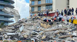 Rescue workers continue sifting through the debris of the collapsed 12-story condo tower in Surfside, FL.