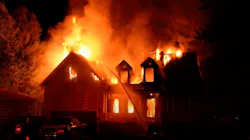 Two people were found dead in a house fire in Troutman, NC, on Tuesday that authorities are investigating it as suspiscious. Two people were found dead in a house fire in Troutman, NC, on Tuesday that authorities are investigating it as suspiscious.