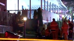 A West Chester Twp., OH, firefighter suffered severe dehydration while battling a mobile home fire that killed three people early Tuesday. A West Chester Twp., OH, firefighter suffered severe dehydration while battling a mobile home fire that killed three people early Tuesday.