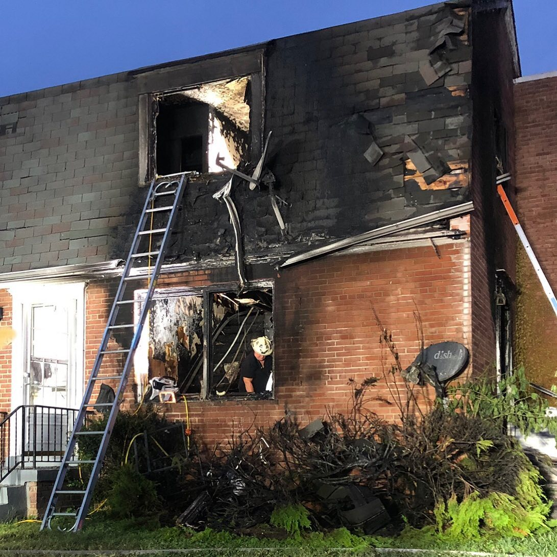 Three children younger than 12 were dead following a fire at a two-story townhouse in Hillcrest Heights, MD, early Monday.