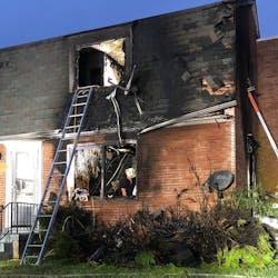 Three children younger than 12 were dead following a fire at a two-story townhouse in Hillcrest Heights, MD, early Monday. Three children younger than 12 were dead following a fire at a two-story townhouse in Hillcrest Heights, MD, early Monday.