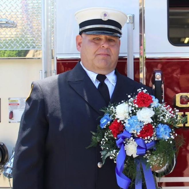 Belmont Hills Firefighter Tom Royds.