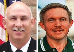 Air Tactical Group Supervisor Jeff Piechura (left) and pilot Matthew Miller. Air Tactical Group Supervisor Jeff Piechura (left) and pilot Matthew Miller.