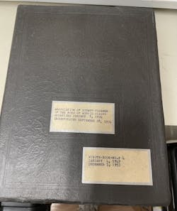 Minutes from January 1949 of the precursor to the Morris Plains, NJ, Fire Department were discovered on eBay. Minutes from January 1949 of the precursor to the Morris Plains, NJ, Fire Department were discovered on eBay.