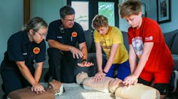 A way to give residents of a community a better chance to survive an out-of-hospital cardiac arrest is through a fire department effort to educate citizens regarding the importance of chest compressions and to empower them to action. A way to give residents of a community a better chance to survive an out-of-hospital cardiac arrest is through a fire department effort to educate citizens regarding the importance of chest compressions and to empower them to action.