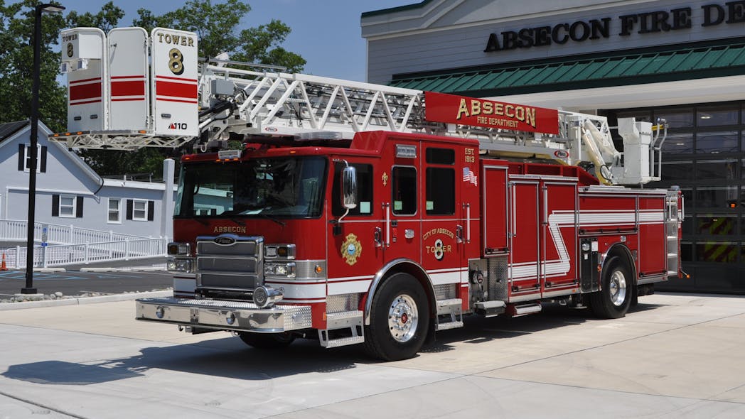 Delivery Absecon, NJ, Aerial Platform Firehouse