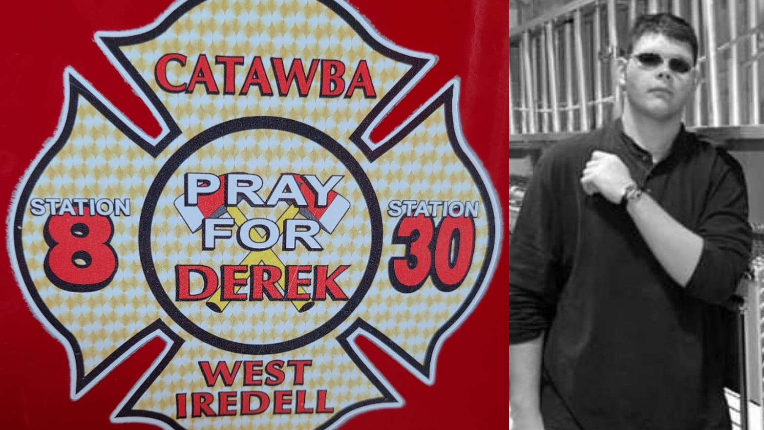 Catawaba, NC, volunteer firefighter Derek Poole.