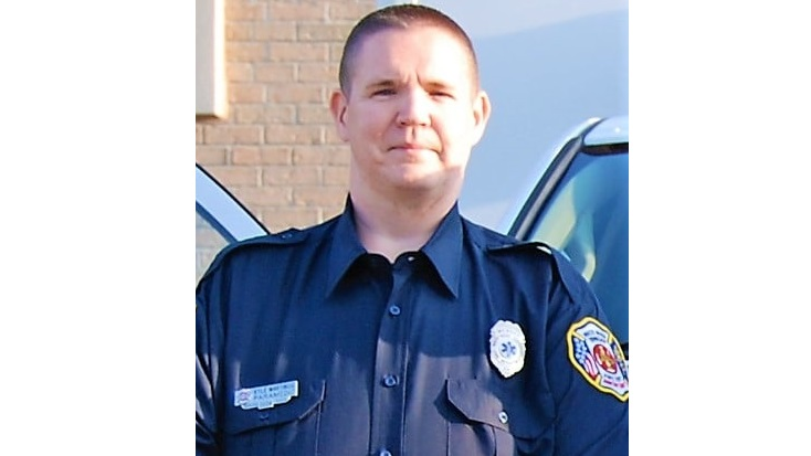 Firefighter/paramedic Kyle Martincic.