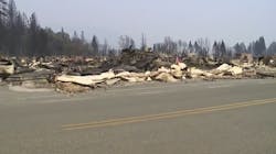Indian Valley Fire Rescue's station in Greenville, CA, was destroyed by the Dixie Fire. Indian Valley Fire Rescue's station in Greenville, CA, was destroyed by the Dixie Fire.