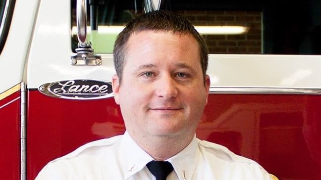 Anniston, AL, Fire Department Lt. Justin Roberts.