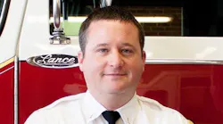 Anniston, AL, Fire Department Lt. Justin Roberts.