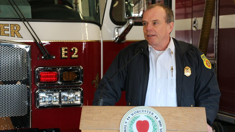Worcester, MA, Fire Chief Michael J. Lavoie.