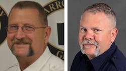 Carroll County, GA, Fire Rescue Deputy Chief Tommy Hopson (left) and Barrow County firefighter-EMT Tim Watson. Carroll County, GA, Fire Rescue Deputy Chief Tommy Hopson (left) and Barrow County firefighter-EMT Tim Watson.