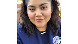Wilmington Manor, DE, volunteer firefighter Cecilia Escobar-Duplan.