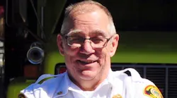 Vashon Fire Chief Charles Krimmert.
