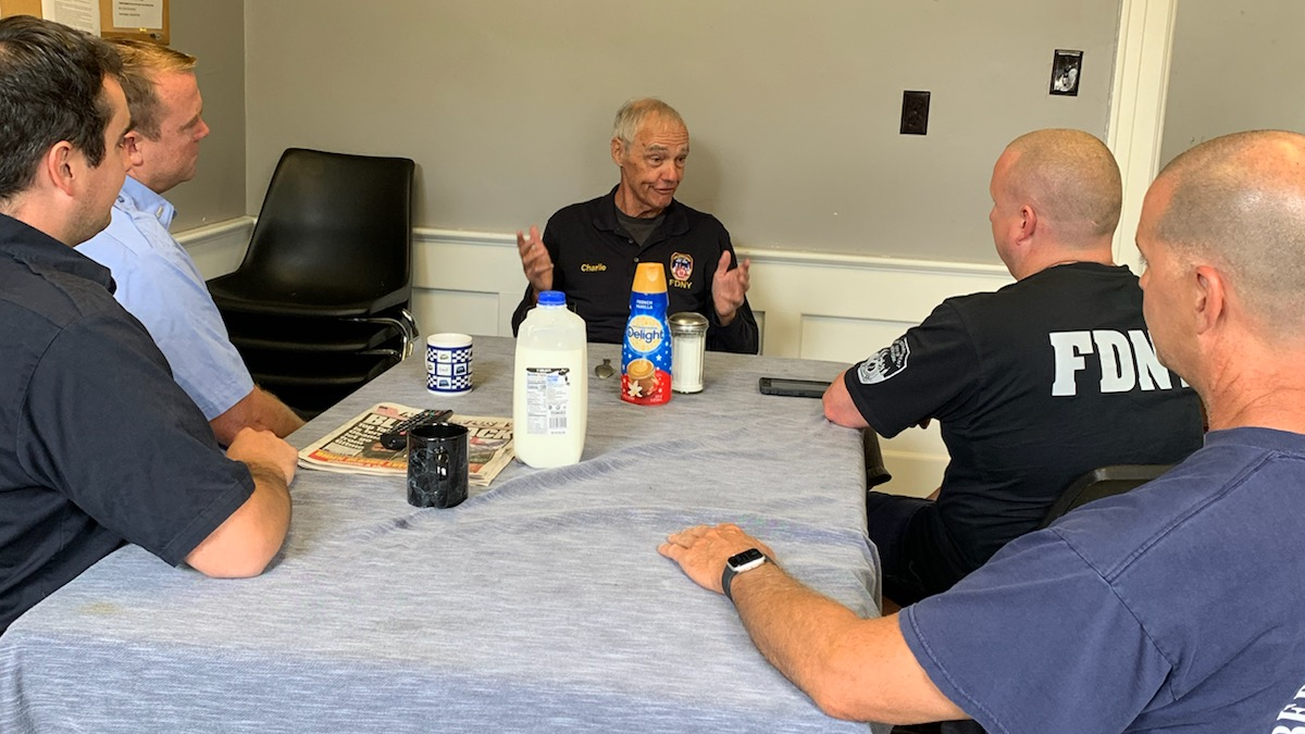 'Peers' who work in the FDNY's Counseling Service Unit aren't mental health clinicians. They share their experience to help members develop mental resilience.