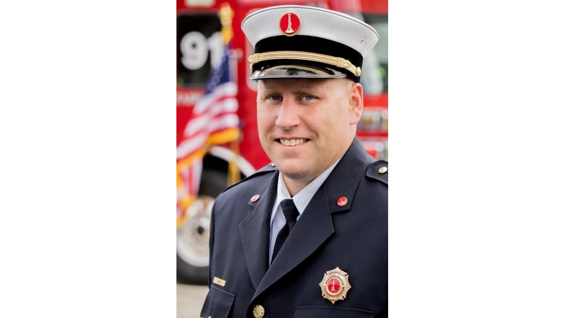 Spokane County fire Lt. Cody Traber.