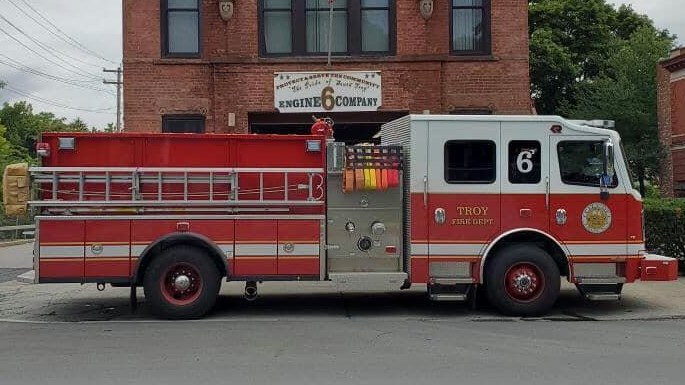 Brand New NY Apparatus Escapes Close Call Firehouse