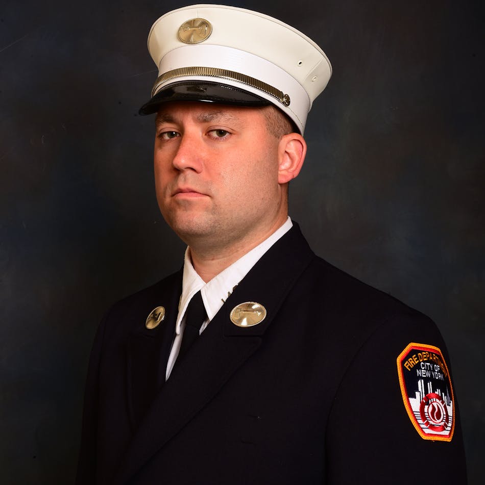 The top honor in the 2020 Michael O. McNamee Award of Valor went to George O. Mueller of the FDNY.