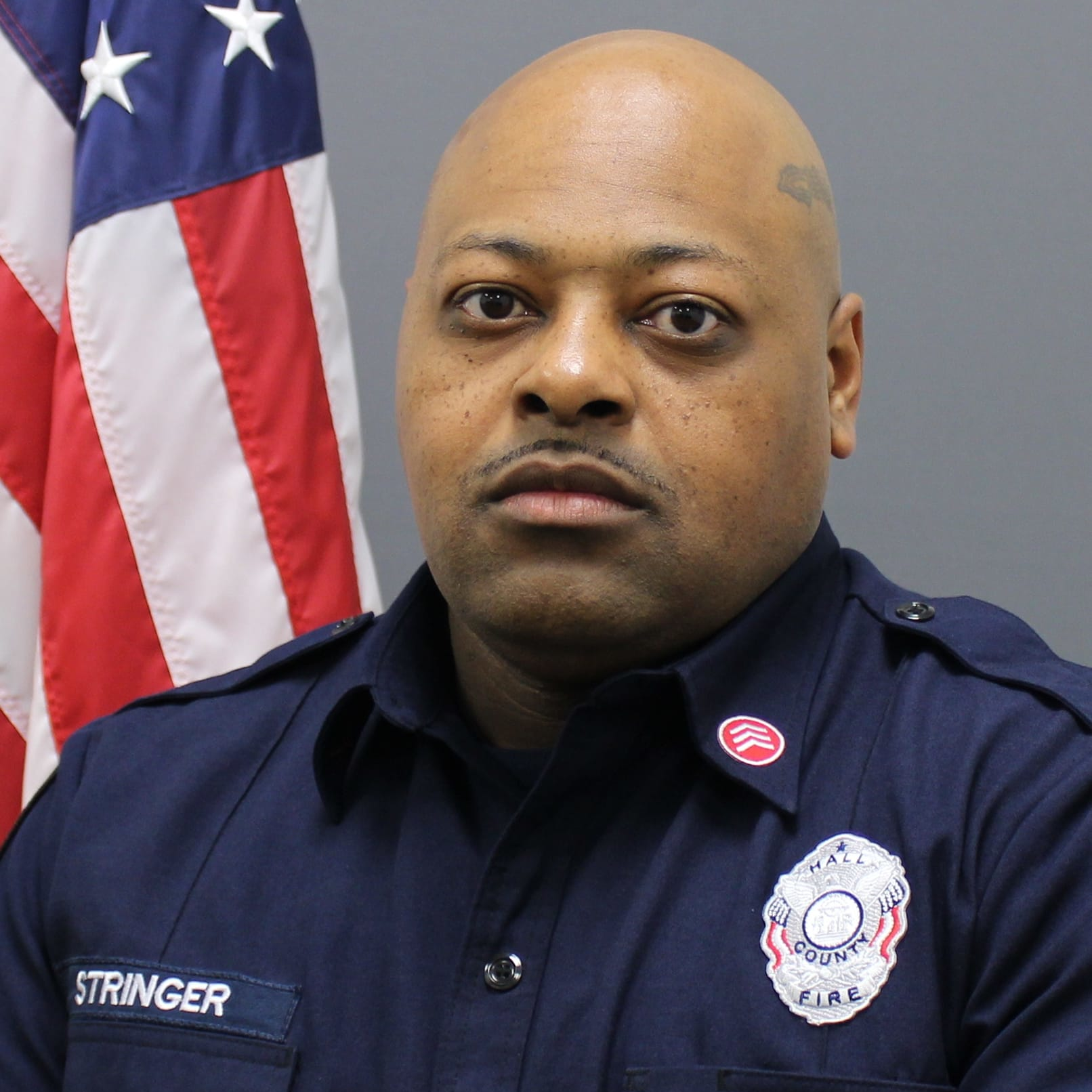 Hall County, FL, firefighter Shaun Stringer, 43.