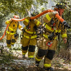 When training on deploying hose, locations that present a variety of obstacles should be utilized, rather than practicing only direct shots to the front door. When training on deploying hose, locations that present a variety of obstacles should be utilized, rather than practicing only direct shots to the front door.