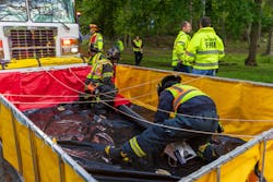 Training officers shouldn&rsquo;t be reluctant to try new ways to train. Here, the Stamford, CT, Fire Department tested a couple of things that it never tried previously in tanker drills, including the usefulness of intersections as dump sites.