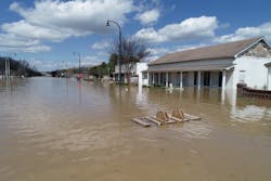 Damage-assessment surveys of areas after severe weather events often are conducted by drone. Damage-assessment surveys of areas after severe weather events often are conducted by drone.