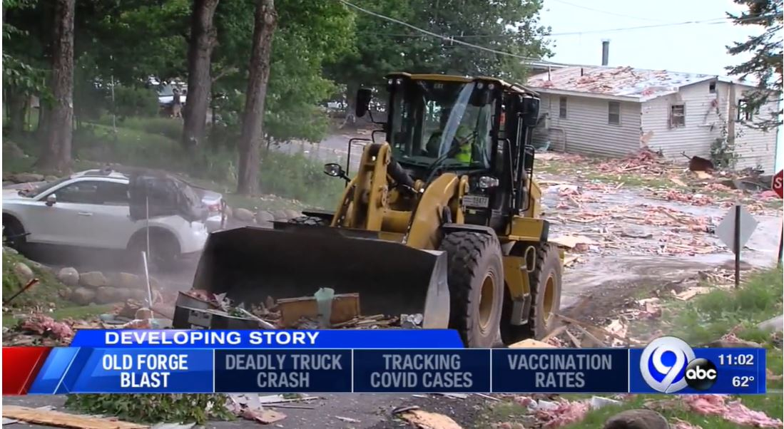 Three Injured when NY Home Explodes Firehouse