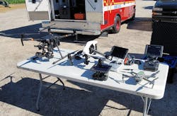 The Richmond Fire Department&rsquo;s drone program includes three DJI Phantom 4 Pros and two Inspire 1 v2.0s.