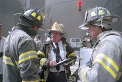 The dedication, perseverance and work ethic of the senior chiefs who stepped in amid the leadership vacuum that resulted from the loss of numerous senior executive leaders on 9/11 will forever be remembered in FDNY history, says Chief of Department Thomas Richardson. The dedication, perseverance and work ethic of the senior chiefs who stepped in amid the leadership vacuum that resulted from the loss of numerous senior executive leaders on 9/11 will forever be remembered in FDNY history, says Chief of Department Thomas Richardson.